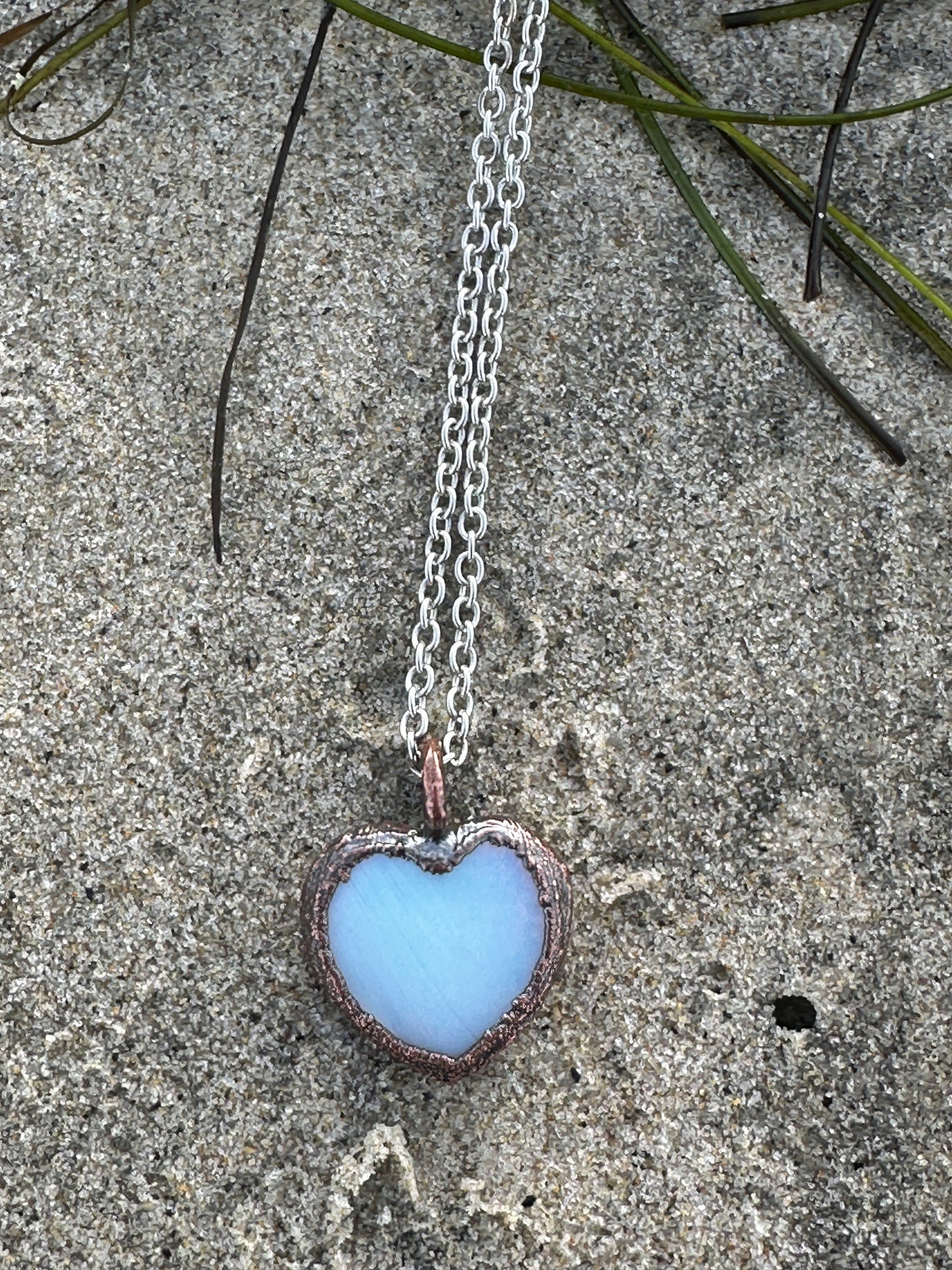 F. Heart Necklace | Opalite|