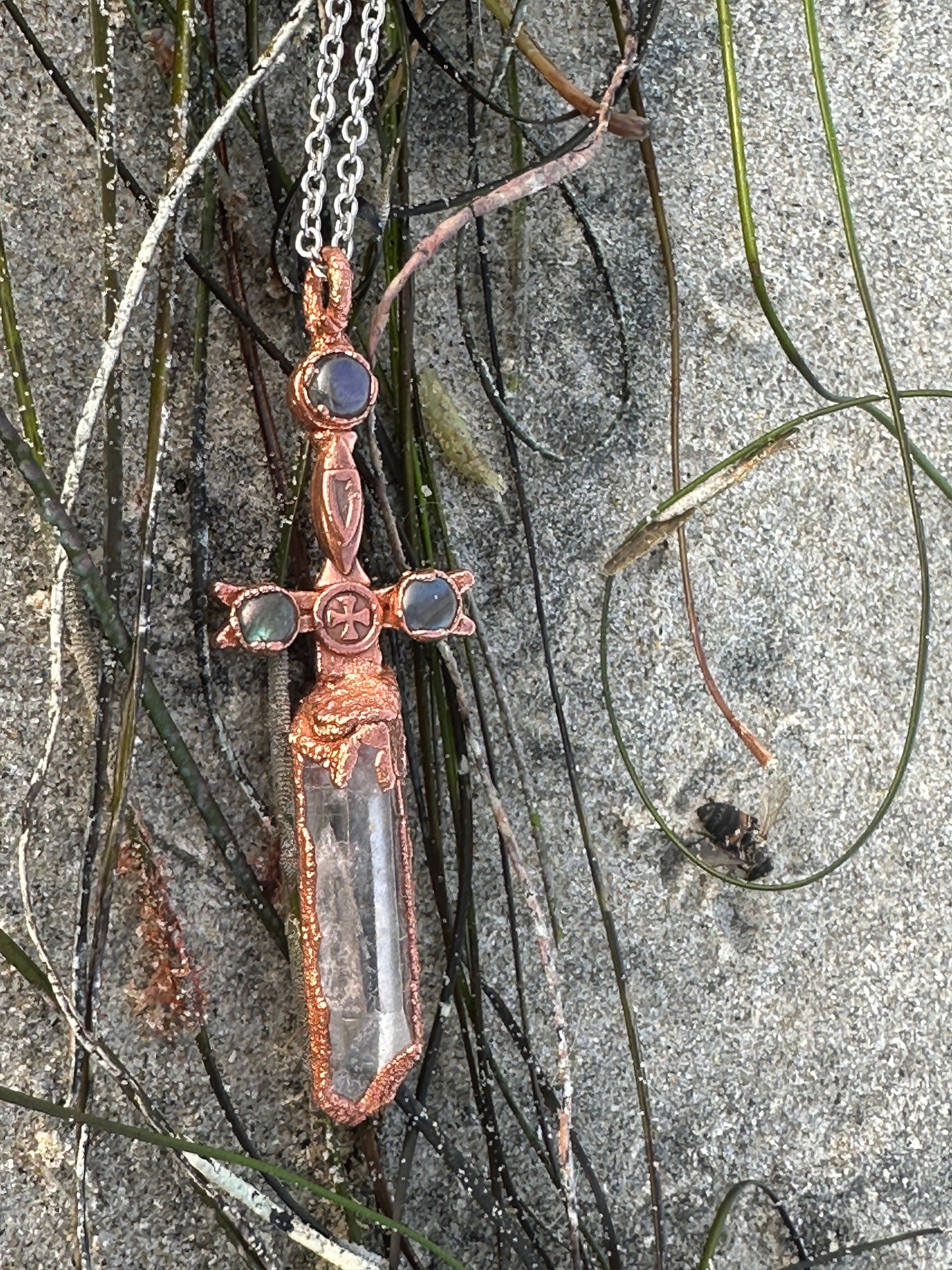 O. Crystal Sword | Labradorite | Quartz #2