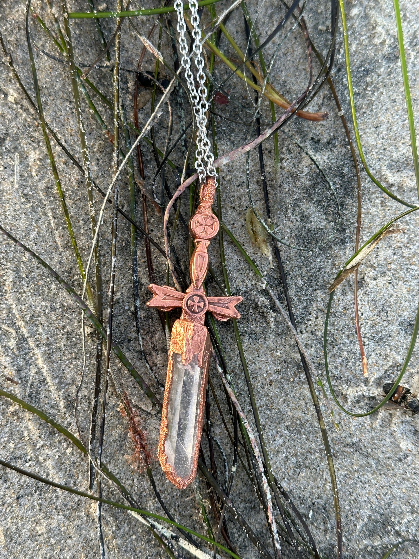 O. Crystal Sword | Labradorite | Quartz #2